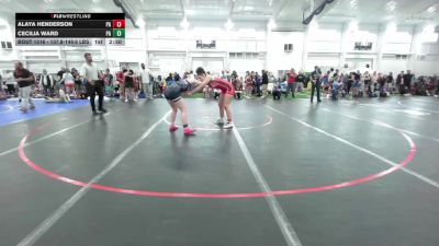 137.8-149.6 lbs Consi Of 8 #2 - Alaya Henderson, PA vs Cecilia Ward, PA