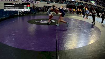 165 lbs Round Of 16 - Luke Laster, High Point Academy vs Tristan Marquiss, Cheraw