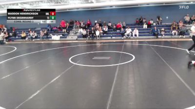 70 lbs Cons. Round 3 - Maddon Hendrickson, Hawks WC Lincoln vs Flynn Degenhardt, Thayer Central