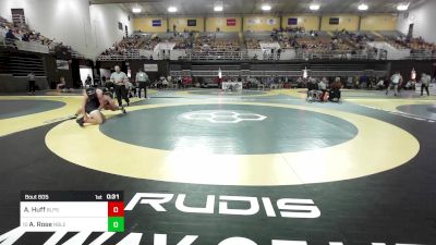 215 lbs Consi Of 16 #2 - Austin Huff, Ben Lippen vs Alastair Rose, Nobles