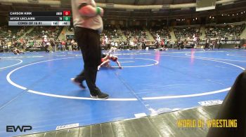100 lbs Consi Of 16 #1 - Carson Kirk, American Dream vs Jayce Leclaire, Team Nazar