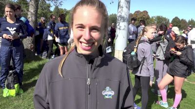 Regan Rome of William and Mary after 4th at Penn State