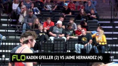 145 lbs Kaden Gfeller, OK vs Jaime Hernandez, IL