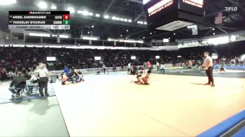 157 lbs Champ. Round 1 - Yaroslav Bychkar, Sammamish vs Ansel Auernhamer, Central Kitsap