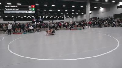 126 lbs Cons. Sub-rd Of 16 - Noah Renfroe, N8 vs Nolan Baker, Franklin Wrestling Club