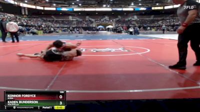 138 lbs Cons. Round 4 - Kaden Bunderson, Pocatello vs Konnor Fordyce, Kuna