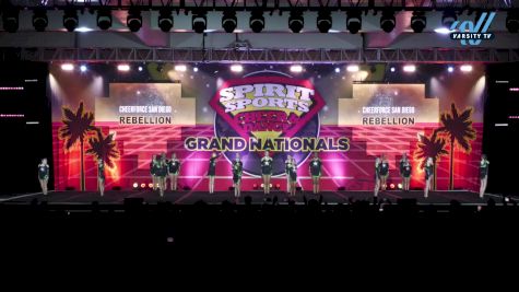 CheerForce San Diego - Rebellion [2025 L1 Youth - Small Day 2] 2025 Spirit Sports Grand Nationals