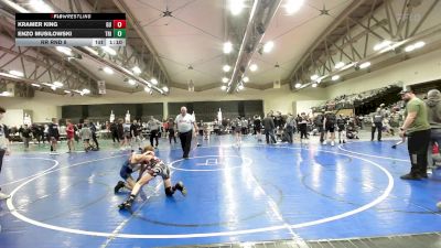 73 lbs Rr Rnd 8 - Kramer King, Georgia United MS vs Enzo Musilowski, Triumph Trained Blue