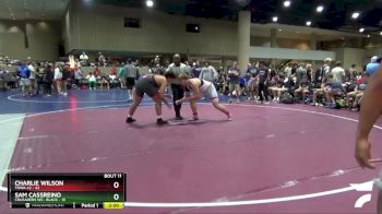215 lbs Round 4 (6 Team) - Charlie Wilson, TNWA #2 vs Sam Cassreino, Crusaders WC- Black