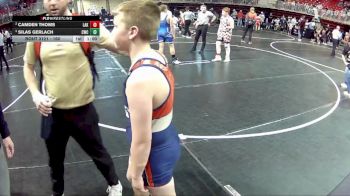 160 lbs Round 1 - Camden Thoms, Lakeview vs Silas Gerlach, Cambridge Wrestling Club