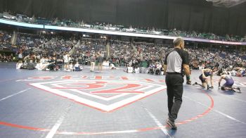 6A 157 lbs Cons. Round 3 - Caden Rancer, Northern Guilford High School vs Evan Thompson, Union Pines High School