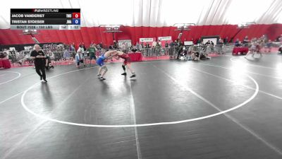 150 lbs 3rd Place Match - JACOB VANDERIET, Team Missouri Select vs Tristan Stoeser, Jackrabbit Wrestling Academy