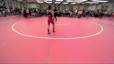 100 lbs Round Of 16 - Carter Shin, Va vs Markel Hackwelder, Pa