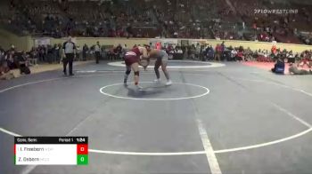 4A-220 lbs Cons. Semi - Izeaha Freeborn, Weatherford vs Zak Osborn, McLoud