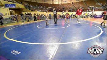 75 lbs 3rd Place - Joseph Olszta III, Fitness Fight Factory Wrestling Club vs Mason McDaniel, Chickasha Youth Wrestling