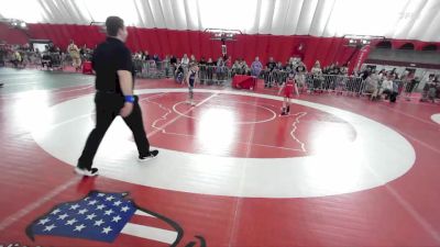 62 lbs Round 5 - Cedar Allbee, Lancaster Wrestling Club vs Reagan Perman, Peshtigo