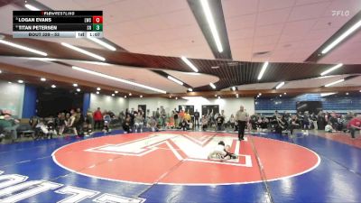 53 lbs 5th Place Match - Logan Evans, Lionheart Wrestling Club vs Titan Petersen, Shootbox Rigby