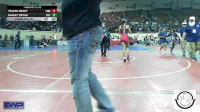 108 lbs Consi Of 8 #1 - Jordyn Farmer, Ponca City LadyCat Wrestling vs Jadyn Majors, Grove