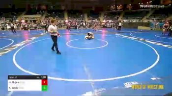 157 lbs Rd Of 32 - Miguel Rojas, Brownsburg vs Kaden Wiele, Big Game WC