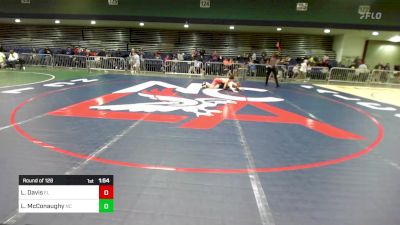 113 lbs Round Of 128 - Liam Davis, FL vs Liam McConaughy, NC