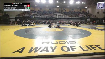 132 lbs Round Of 16 - Triston Johnson, Cardinal Newman School vs Jaxsen Bailey, Greens Farms Academy