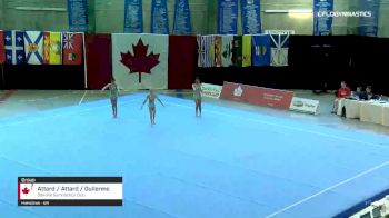 Attard / Attard / Guilermo - Group, Oakville Gymnastics Club - 2019 Canadian Gymnastics Championships - Acro