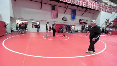 JH 145 lbs Cons. Round 2 - Brooklyn Coosewoon, ANADARKO JH vs Aubree Burpo, KINGFISHER JH