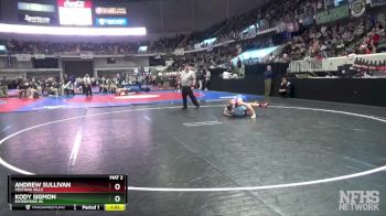 7A 165 lbs Semifinal - Andrew Sullivan, Vestavia Hills vs Kody Sigmon, Enterprise HS