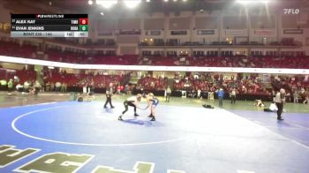 144 lbs Cons. Round 2 - Alex Kay, Timberline vs Evan Jenkins, Borah
