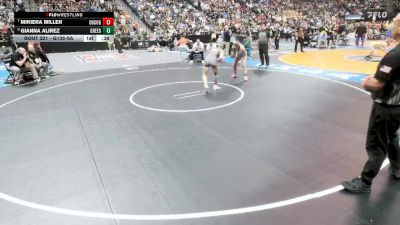 G135-5A Cons. Round 3 - Mikiera Miller, Douglas County Girls vs Gianna Alirez, Greeley West Girls