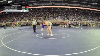 D3-165 lbs Cons. Round 1 - Austin Humphrey, Chippewa Hills HS vs Landon Guilford, Portland