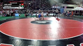 6A 157 lbs 3rd Place Match - Hayden Nye, Rocky Mountain vs Gabe Larsen, Coeur D Alene