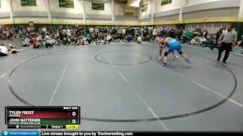 215 lbs Quarterfinal - Tyler Frost, Madison vs John Batteiger, Stanley Wrestling Club