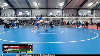 157 lbs Cons. Round 3 - Aiden Cartwright, Loras vs Dom Myers-Foster, Augustana (IL)