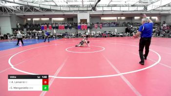 126 lbs Quarterfinal - Alex Lamarre, Bristol Central vs Christopher Manganiello, Notre Dame-West Haven