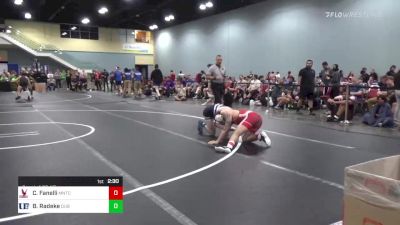 157 lbs Consi Of 32 #2 - Chris Fanelli, Montclair State vs Brock Radeke, Dubuque WC