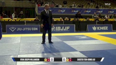 Ryan Joseph Williamson vs Chester Tien-Shing Lau 2026 Pan Jiu Jitsu IBJJF Championship