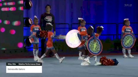 Gainesville Gators [2022 Mitey Mite Sideline Performance Cheer] 2022 Pop Warner National Cheer & Dance Championship