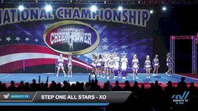 Step One All Stars - XO [2022 L6 Senior Coed - Small Day 1] 2022 American Cheer Power Columbus Grand Nationals