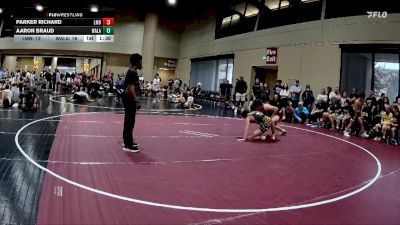 138 lbs Round 2 (6 Team) - Aaron Braud, WALA vs Parker Richard, Louisiana Mud Bugs