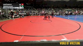 70 lbs Consi Of 16 #2 - Nixon Bentley, Driller Wrestling Club vs Emerson Euliss, Proving Grounds Wrestling