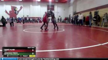 220 lbs Champ. Round 1 - Jeremiah Finch, Indy West Wrestling Club vs Taiwo Alabi, PWO