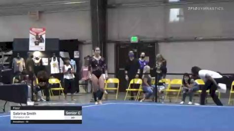 Sabrina Smith - Floor, Olympica USA - 2021 Region 1 Women's Championships