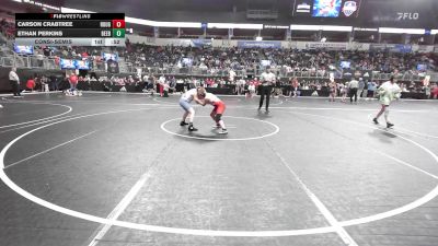 100 lbs Consolation - Carson Crabtree, Rough Riders vs Ethan Perkins, Beebe Badgers