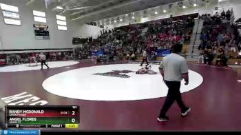 141 lbs Cons. Round 3 - Randy McDonald, Simon Fraser vs Angel Flores, Adams St.