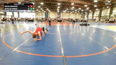 132 lbs Round Of 32 - Justin Beauvais, AZ vs Nicolas Owens, GA