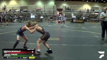 60 lbs Quarterfinal - Joshua Strode, Demolition vs Brogan Beardsley, SWAT