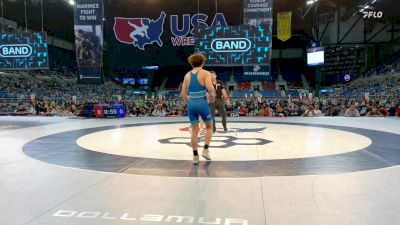 120 lbs Cons. Rd Of 64 - Gavin Donaldson, CT vs Tristan George, CO