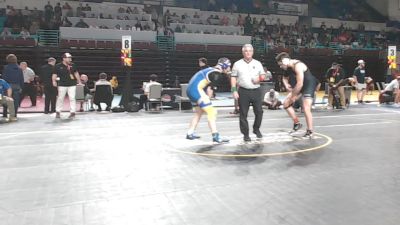 215 lbs Quarterfinal - Tucker Bohn, Buford vs Jordan Ammons, Whitmire