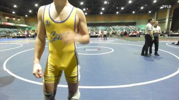 141 lbs Consi Of 16 #1 - Jared Hood, Emmanuel College (MA) vs Dominic Fuhrman, Big Bend